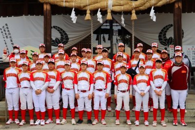 西田川ボーイズ　必勝祈願