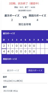 第55回春季大会兼第23回西日本選抜優勝大会支部予選　結果